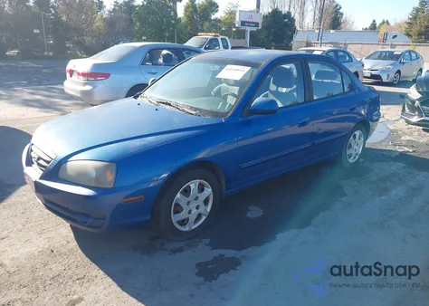 2006 Hyundai Elantra Gls/Limited из США, поврежденный, VIN KMHDN46D96U365813